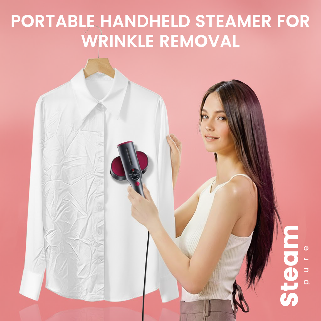 SteamPure 2 in 1 Portable Garment Steamer